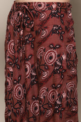 Solid Rayon Asymmetric Kurta Dhoti Set