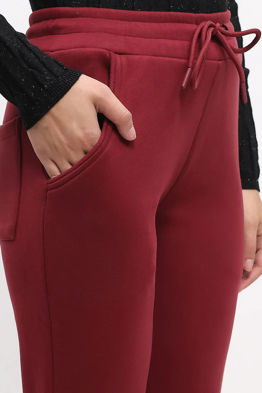 Maroon Front-Open Co-ord Set