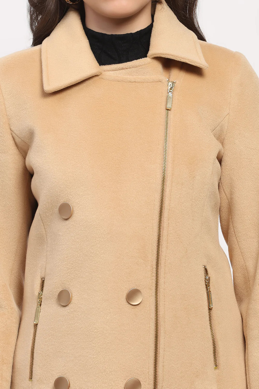 Beige Winter Coat - Ultra-Warm Luxe Finish