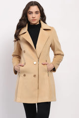 Beige Winter Coat - Ultra-Warm Luxe Finish