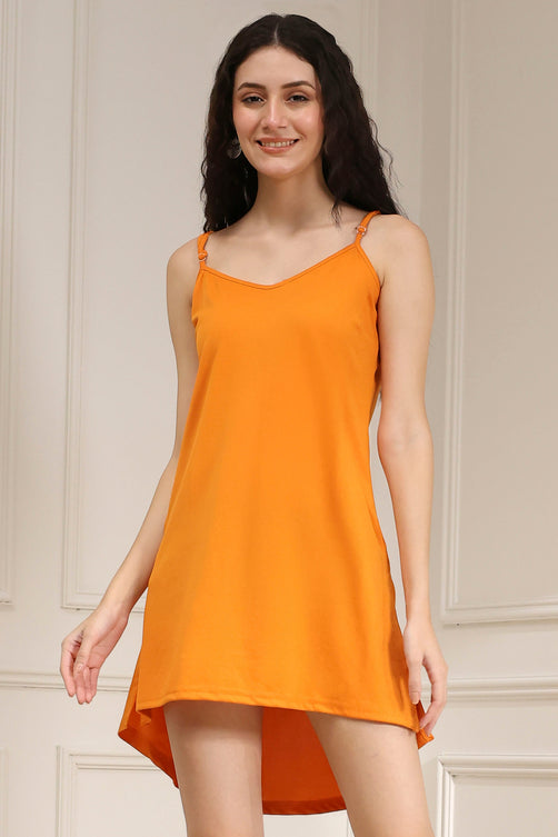 Printed Polyester Flared Kurta Set with V-Neck and Cotton Dupatta