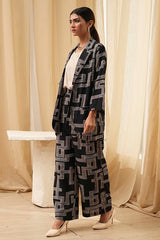 Printed Viscose Blend Kurta Set with Dupatta