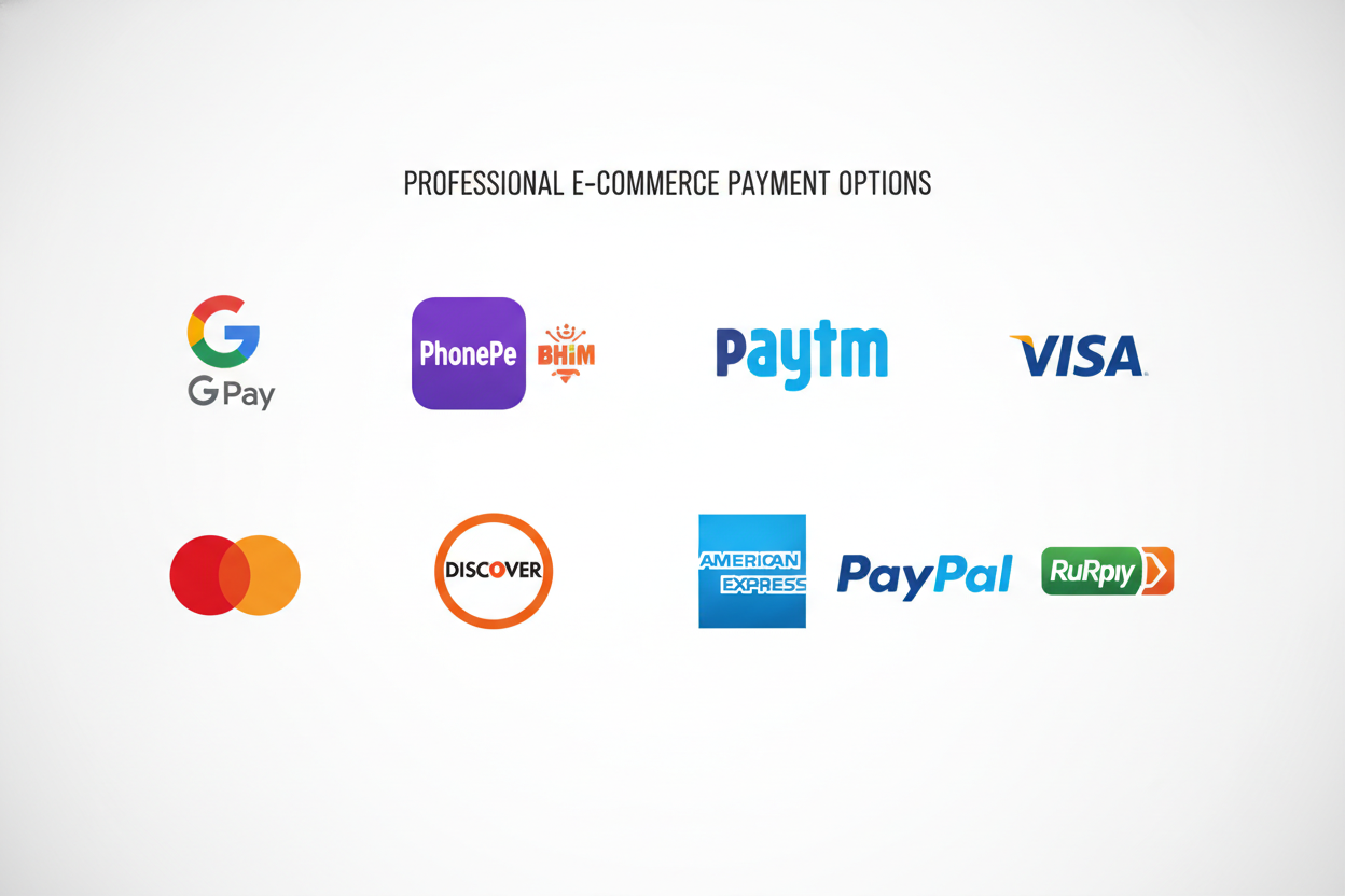 Payment Methods 2 Rows