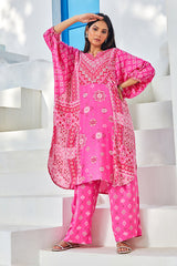 Printed Rayon (LIVA) Straight Kurta Palazzo Set