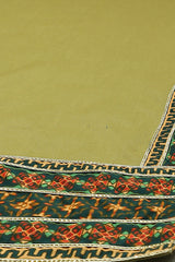 Woven Cotton Straight Kurta Sharara Set with Dupatta