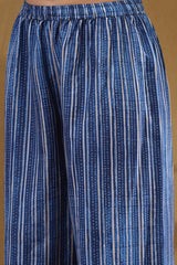 Printed Modal Anarkali Kurta with Straight Palazzo Set