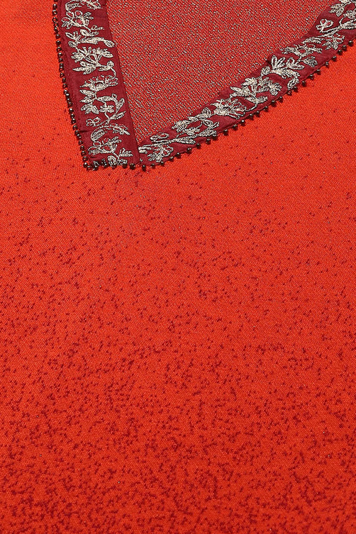 Yarn Dyed Polyester Straight Kurta Palazzo Set