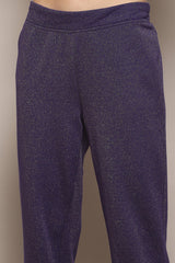 Yarn Dyed Polyester Straight Kurta Palazzo Set