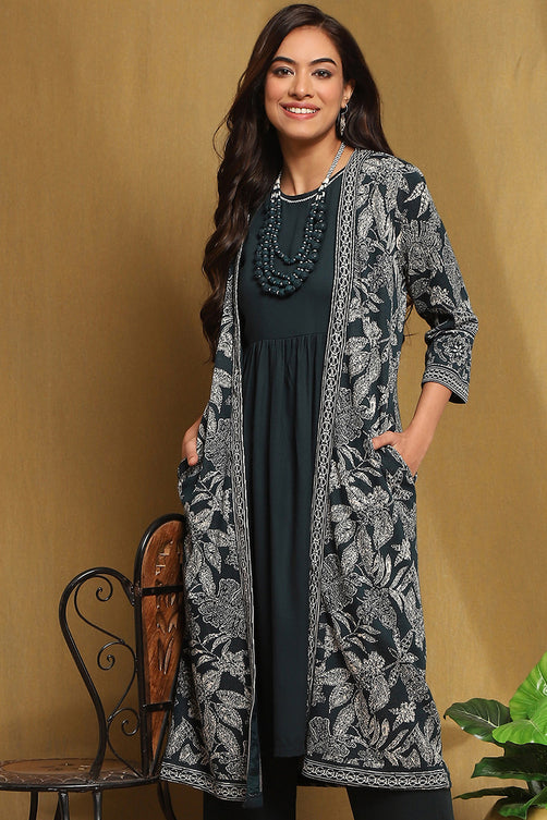 Yarn Dyed Rayon Straight Kurta Palazzo Set