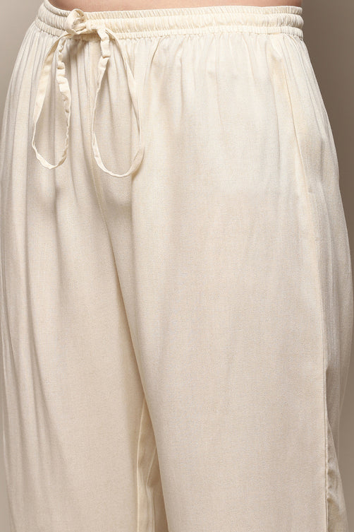 Printed Cotton Straight Kurta Pant Set